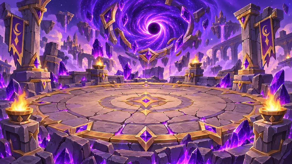 The Void Maw's arena